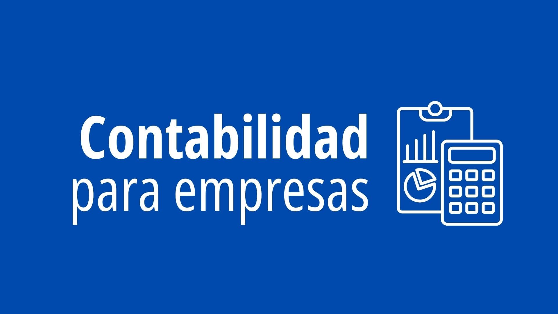 Contabilidad para empresas