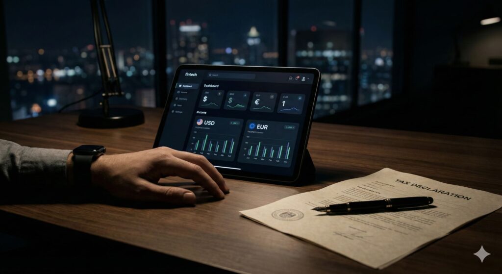 Declaración de actividades: Renta de fuente extranjera 2026 9 Gemini Generated Image bfbluabfbluabfbl 1 1